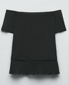 シフォンドッキングオフショルTシャツのサムネイル