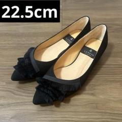 LANVIN/ランバン/フラットパンプス/size38/黒/バレエシューズ ランバン コレクション LANVIN COLLECTION バレエシューズ