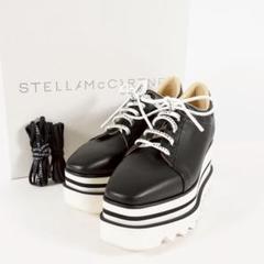 【極美品✨】ステラマッカートニー　箱付き　厚底シューズ　エリス　35 ブラック 極美品✨】ステラマッカートニー 箱付き 厚底シューズ エリス 35