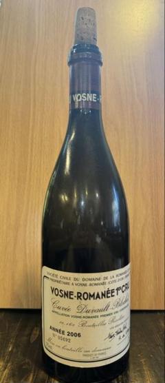 D.R.CVosne-Romanée1er Cru2006 750ml空のボトル D.R.CVosne-Romanée1er Cru2006 750ml空のボトル - メルカリ