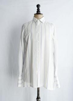 マルタンマルジェラ20SS レース付ブラウス 長袖シャツ ブラック　42 2025年最新】Maison Martin Margiela レディース 長袖 シャツ