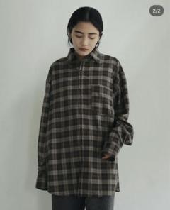 anuke チェックオーバーシャツ anuke(アンヌーク) Check Over Shirts | サウスオレンジ｜メンズ