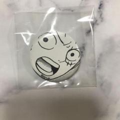 ONE PIECE ワンピース オールフェイス　缶バッジ　ルフィ