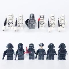 レゴ互換ミニフィグ12体☆スターウォーズ ファズマ カイロ レン トルーパー