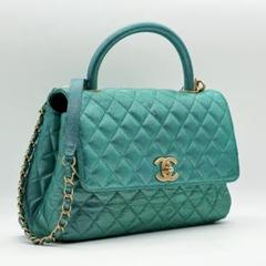 シャネル ココハンドル24 XS ラムスキン 2WAYショルダーバッグ