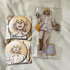 ドクスト　龍水　アクスタ・缶バッジ　花見 グッズ-バッチ】Dr.STONE ヴィンテージシリーズ 缶バッジ 七海龍