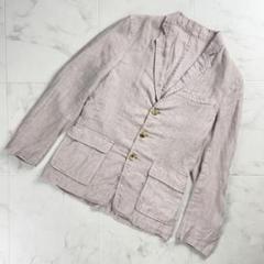 美品 ウィム ガゼット コットンジャケット 薄ピンク サイズM*TC212