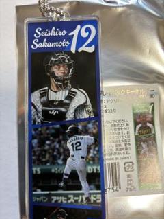 阪神タイガース2025シークレットプレイバックキーホルダー坂本誠志郎選手