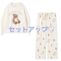 GOOD NIGHT BEAR ジャガードプルオーバー ジェラートピケ gelato pique GOOD NIGHT BEAR ジャガードプル