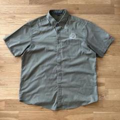 PORTAUTHORITY ワークシャツ 半袖シャツ XL 企業ロゴ 刺繍ロゴ