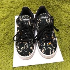 最終値下げ☆ adidas 夏 ボタニカル柄 スニーカー 23.5㎝
