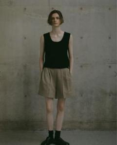 ETRE ツィードショートパンツ ベージュM ETRE ツィードショートパンツ ベージュM