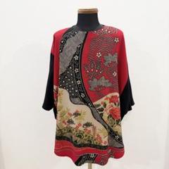 【美品】詩仙堂 タムラヒトシ ちりめん　チュニック　 ブラウス　F 楽天市場】新品同様【中古】詩仙堂 ヒトシタムラ 高級ちりめん