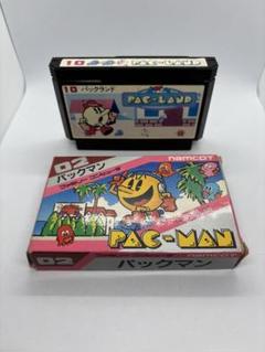 ファミコンソフトセット パックマン(箱説付き)＆ パックランド