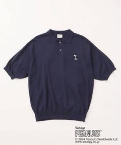 JOURNALSTANDARD PEANUTS 別注 コットンニットポロシャツ
