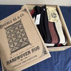新品未使用RRL ラルフローレン ラグHANDWOVEN