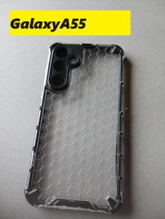 GalaxyA55 六角系柄　ハニカム柄　オシャレなケース　Galaxyケースのサムネイル