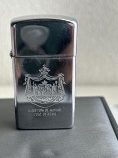 zippoライター　KINGDOM OF HAWAII COAT OF ARMS No.1610 USED ZIPPO 1992年製 KINGDOM OF HAWAII-COAT OF ARMS