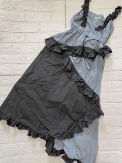 リルリリー　selct brand LITLLE プリーツエプロンドレス