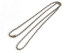 CHROME HEARTSスターリングシルバー ボールチェーンネックレス