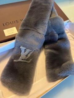 ルイヴィトン　ラビットファー　マフラー　Louis Vuitton rabbit ルイヴィトン ラビットファー マフラー Louis Vuitton rabbit