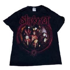 Slipknot スリップノット 古着 黒 M ロックバンド ヘビメタ T