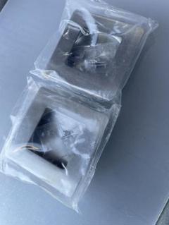 新品　2個　ドアハンドル ステンレススチール 埋め込み型　クローゼット引き出し用