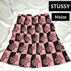 stussy women チェック　ミニスカート aimoha｜【HOOK】for girls チェック柄ボックスプリーツミニ