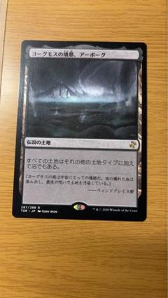 MTG　ヨーグモスの墳墓、アーボーグ　日本語３枚　匿名配送 EX+]ヨーグモスの墳墓、アーボーグ/Urborg, Tomb of Yawgmoth