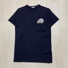MONCLER ネイビー ロゴ Tシャツ MONCLER モンクレール Tシャツ ネイビー｜Yahoo!フリマ（旧