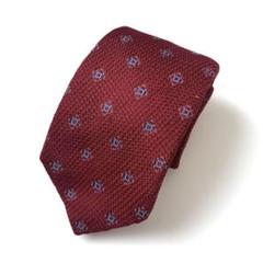 【未使用】Brioni ネクタイ チェック柄 ジャガード織 肉厚 イタリア製 ex/tra】ジオメトリックジャカード ネクタイ｜ファッション雑貨