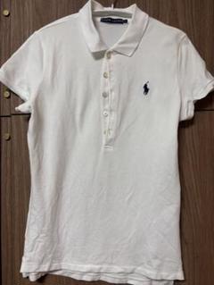 Ralph Lauren ホワイト ポロシャツ 半袖