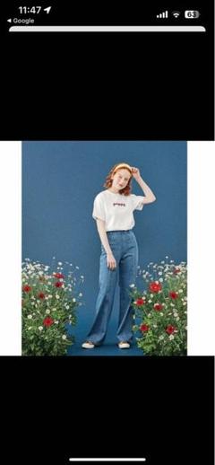 poppy あさぎーにょ フラワーガーデンフレアパンツ Mサイズ poppy あさぎーにょ フラワーガーデンフレアパンツ Mサイズ