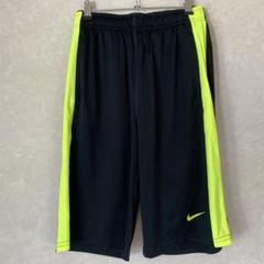 【匿名配送　即日配送】ナイキハーフパンツ ブラック/ライムDRI-FIT