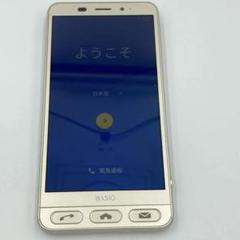【5283】au SHARP SHV36 BASIO スマートフォン 本体レッド