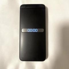 【美品】au GRATINA KYF39 ブラック SIMロック解除済 ガラホ