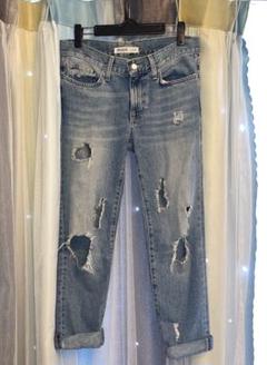 ZARA デニム　ダメージ　サイズ32