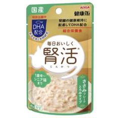 国産 健康缶パウチ 腎活 ささみフレーク とろみタイプ 40g