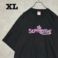 【入手困難】シュプリーム XL センターロゴ 冠 クラウン Tシャツ USA製