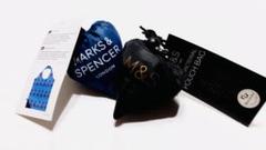 日本未発売 マークスアンドスペンサー(M&S)エコバッグ2種 新品・すぐに発送