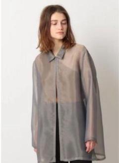 Steven alan8211-299-0102 オーガンジー長袖シャツのサムネイル