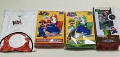 新品未開封 スーパーマリオ なりきりフード付きタオル パックンフラワースタンド