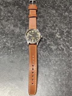 時計 TIMEXWaterbury Red Wing Shoe leather40mm Timex x Red Wing] Red Wing leather watch to go with my