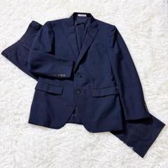 美品　AOKI レミュー　プレミアムウォッシュ　ビジネススーツ　AB5 濃紺 A01_V242K128_00_14_20241010101