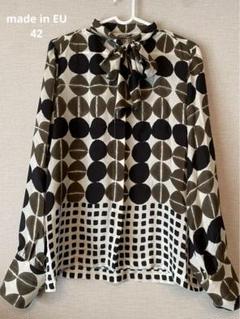 Guglielminotti（グリエルミノッティ）ブラウス 黒 サイズ:40(M