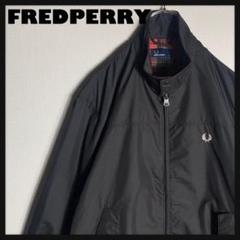 FRED PERRY スウィングトップ 短丈 ナイロンジャケット ダブルジップ FRED PERRY - 90sFredPerryフレッドペリーナイロンジャケット