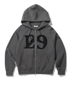 illigo イリゴ ライトグレー　パーカー　129 Logo Patch S MUSINSA | ILLIGO 129 Logo Patch Hood Zip-Up Light Gray