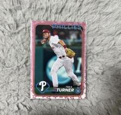 2024 Topps Japan Edition トレイ・ターナー 桜パラレル