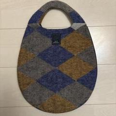 新品未使用　タグ付き　ミナペルホネン　エッグバッグ　リネン　花　鳥　刺繍　バッチ ミナペルホネン mina perhonen tori-to-hana エッグバッグ (ba33