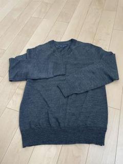 【美品】Gap イタリアンメリノウール ニットセーター XS グレーのサムネイル